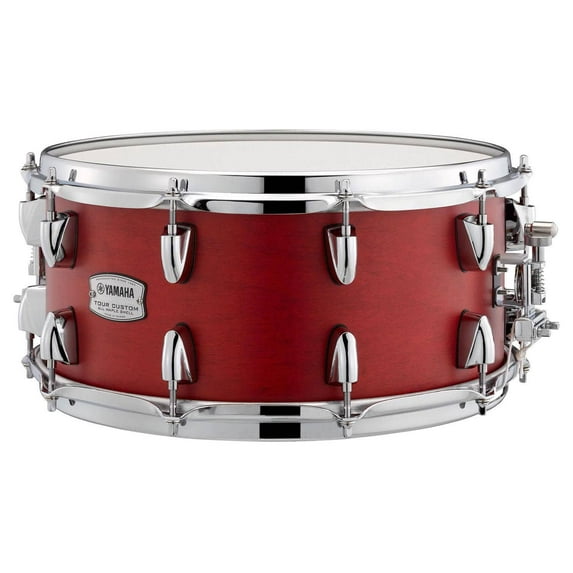 Yamaha Tour Custom Maple Snare Drum 14 x 6.5 in. Candy Apple Satin