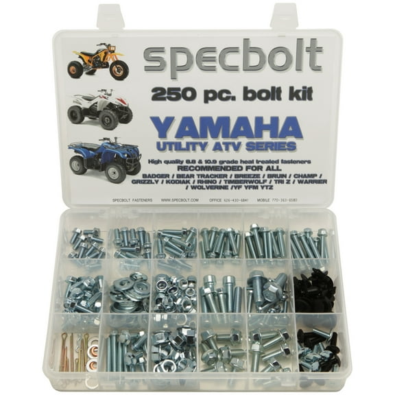 Yamaha Utility & 4x4 ATV 250 Pc Bolt Kit