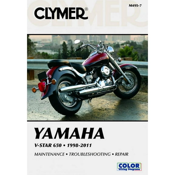 Yamaha V-Star 650 Manual Motorcycle (1998-2011) Service Repair Manual ^