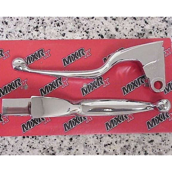 Yamaha VStar V-Star 650 1100 Classic Silverado CHROME BRAKE & CLUTCH LEVERS