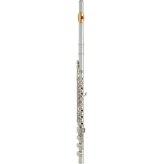 Yamaha YFL-382 Intermediate Flute Inline G B-Foot, Gold Lip-Plate