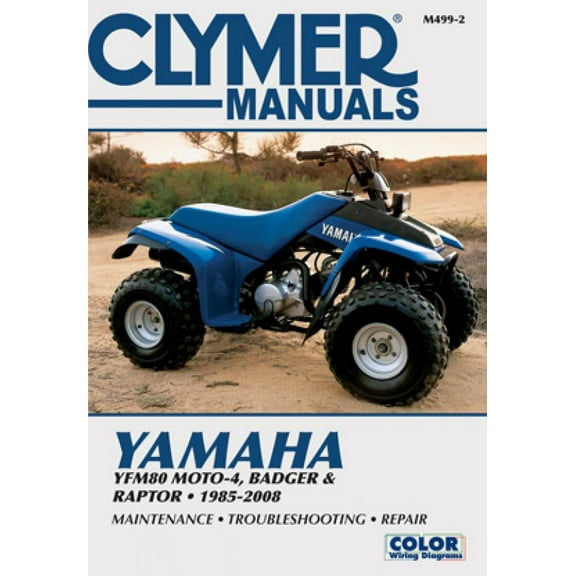 Yamaha YFM80 Moto-4, Badger and Raptor ATV (1985-2008) Service Repair Manual ^