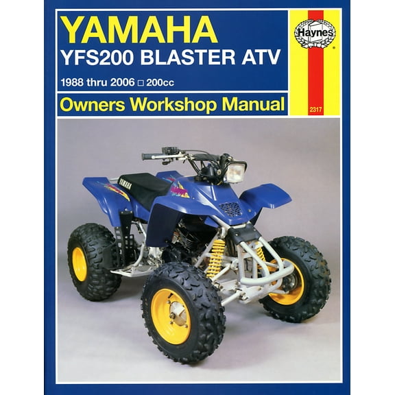 Yamaha YFS200 Blaster 200cc ATVS (88-06) Haynes Repair Manual ^
