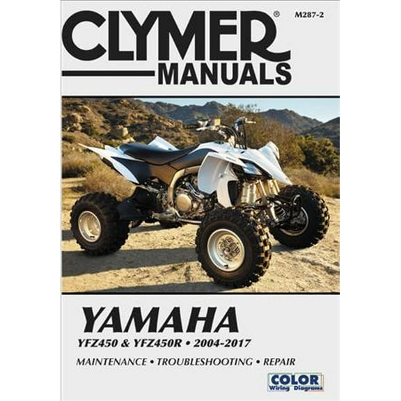 Pre-Owned Yamaha YFZ450 & YFZ450R ATVs (2004-2017) Service Repair Manual ^