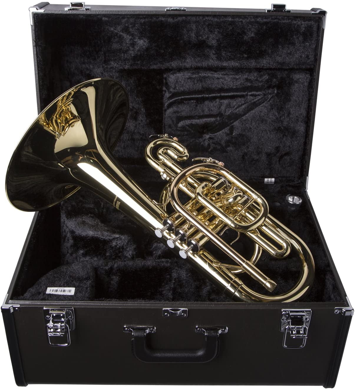 Yamaha YMP204M Marching Mellophone, Lacquer Finish Gold