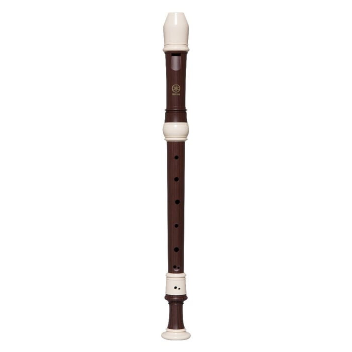 Yamaha YRA-322B Alto Recorder, Simulated Rosewood