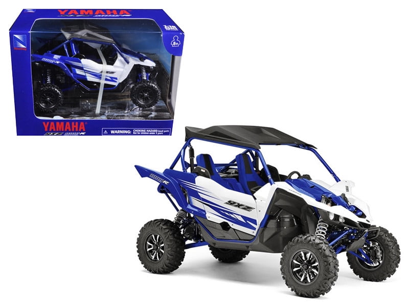 ミニカー　New Ray Toys ヤマハ YXZ 1000R(ブルー)(希少) New Ray Yamaha YXZ 1000R Blue Buggy, 1/18 Diecast Model, Detailed
