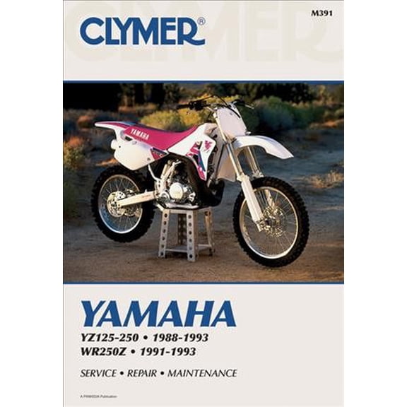 Pre-Owned Yamaha YZ125-250, 1988-93 and WR250Z, 1991-93: Clymer Workshop Manual (Clymer Motorcycle Repair) Paperback