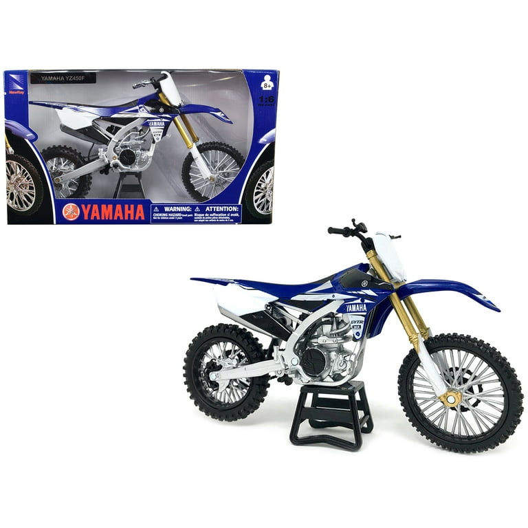 Moto miniature bleue Yamaha YZ450F : : Auto et Moto