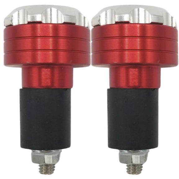Yamaha YZF Chrome and Red Bar Ends