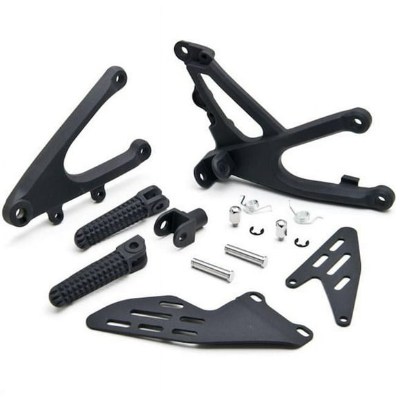 Yamaha YZF-R1 2007-2008 Foot Rests Assembly Kit, Black