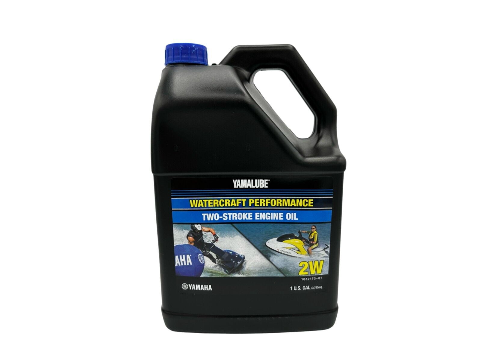 Yamaha 2-Stroke Engine Oil - Semi-Synthetic, 1 Gallon, Low Smoke, All-Season