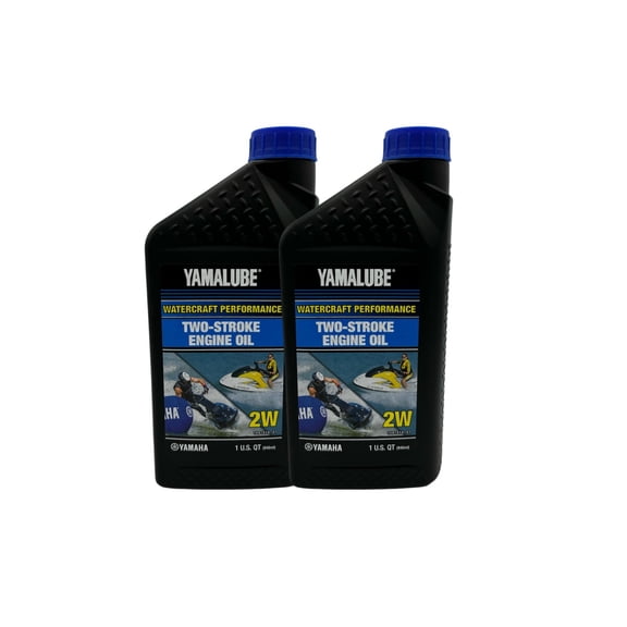 Yamaha Yamalube 2W Watercraft 2-Stroke Engine Oil LUB-2STRK-W1-12-2PACK