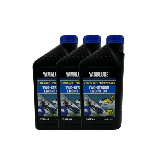 Yamaha Yamalube 2W Watercraft 2-Stroke Engine Oil LUB-2STRK-W1-12-3PACK