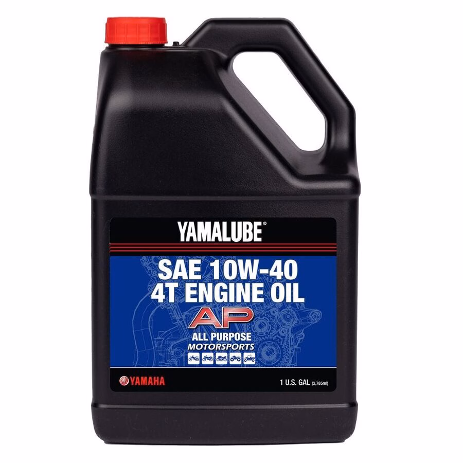 Yamaha Yamalube 4 Stroke 10W-40 All Purpose Performance Motor Oil Gallon