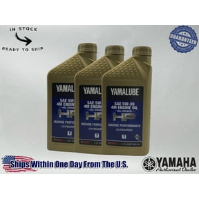 Yamaha Yamalube 5W30 FS 4M FCW Marine Engine Oils LUB05W30FC12- 3 PACK
