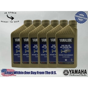 Yamaha Yamalube 5W30 FS 4M FCW Marine Engine Oils LUB05W30FC12- 6 PACK
