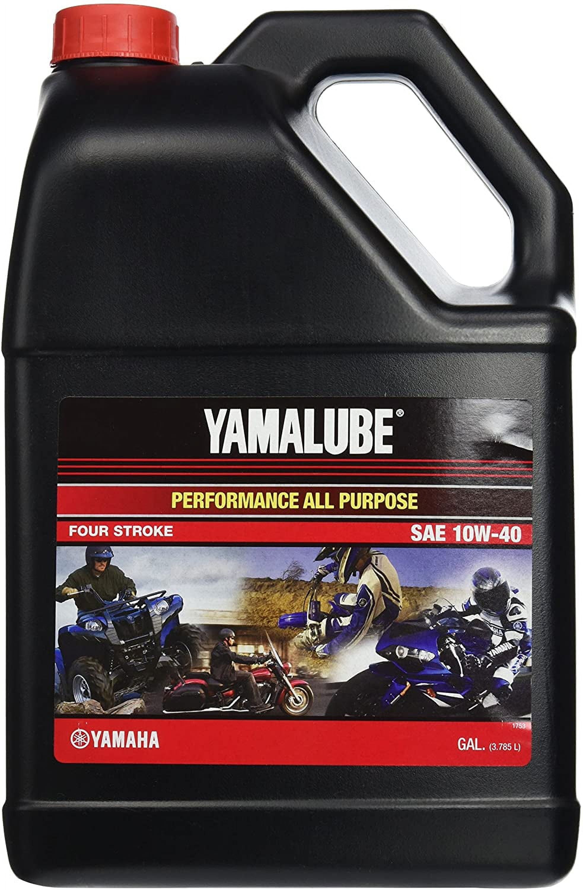 Yamaha Yamalube All Purpose Motorcycle Oil 10W-40, 1 gal