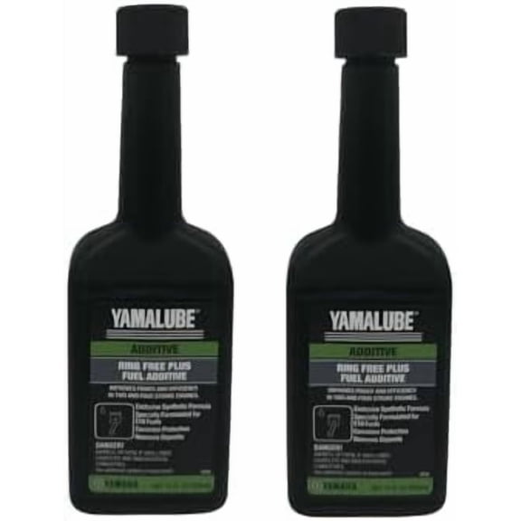 Yamaha Yamalube Boat & Outboard Fuel Treatment Combo Kit - 1 - ACC-RNGFR-PL-12 Ring Free Plus Fuel Additive & 1- ACC-FSTAB-PL-12 Fuel Stabilizer Plus$$Watercraft