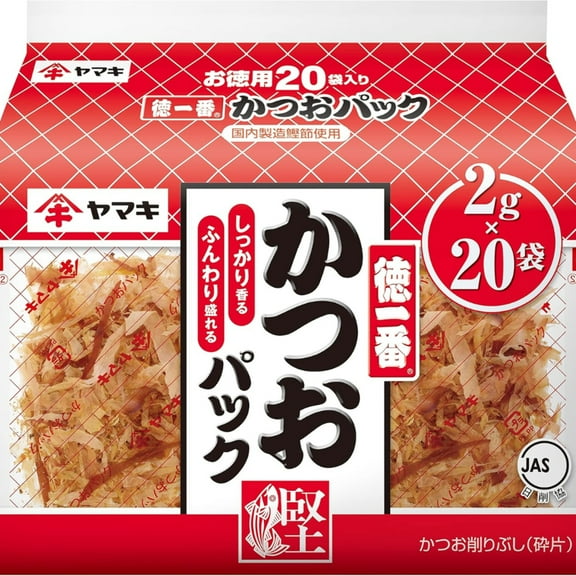 Yamaki Toku Ichiban Bonito Flakes Pack 2g20p 5pcs  Made in JAPAN - Tokyo Sakura Mall