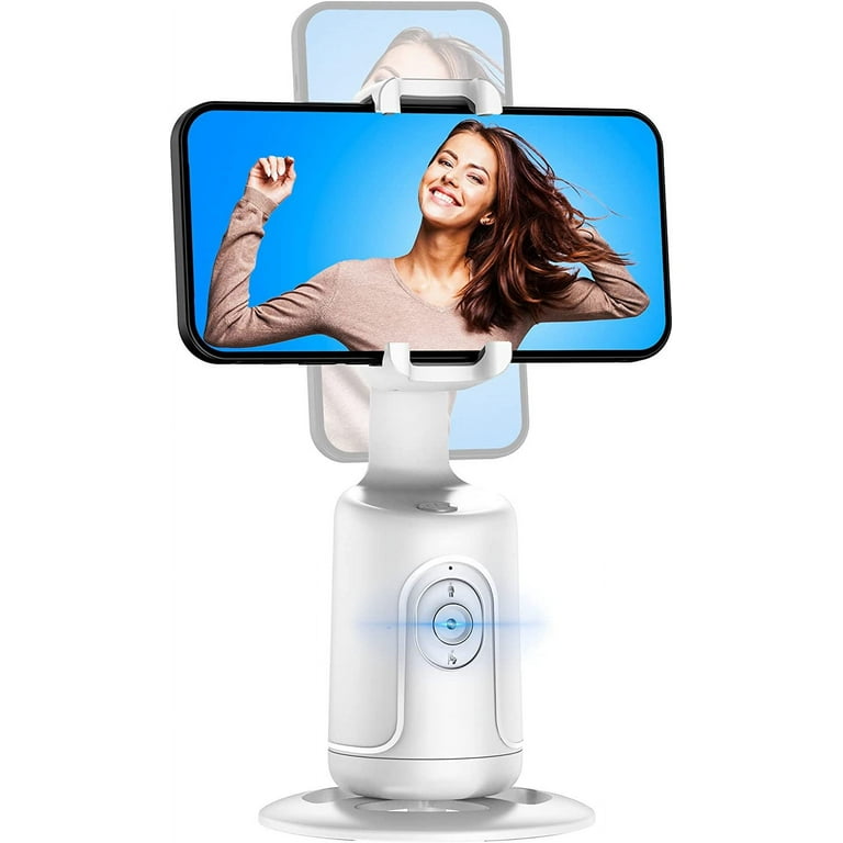 360 Rotation Auto Face Tracking AI Camera Phone Holder – Dr. Video