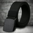 thumbnail image 1 of Yamaler Belt Adjustable Exquisite Buckle Men Lightweight All Match Waist Belt for Daily Wear, 1 of 8