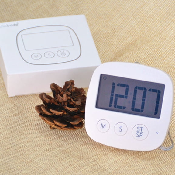 Yamaler Digital Kitchen Timer for Cooking Big Digits Loud Alarm Magnetic Backing Stand Cooking Timers