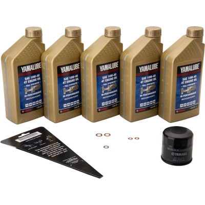 Yamalube Oil Change Kit 10W-40 For Yamaha Wolverine RMAX 2 1000 XT-R 2021-2023