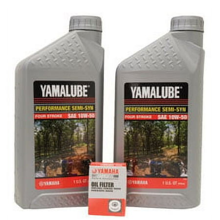Yamalube Oil Change Kit 10W-50 For Yamaha