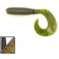 thumbnail image 1 of Yamamoto 18-20-297 Single Tail Grub 5" 20pk Green Pumpkin with Large, 1 of 2