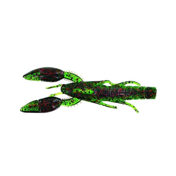 Yamamoto 3K-05-208 PsychoDad Crawdad Bait 4" 5 Per Pack Watermelon
