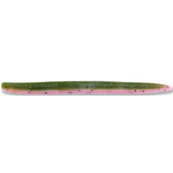 Yamamoto 9-10-908 Senko Worm Bass Lure, 5", 10pk, Rainbow Trout