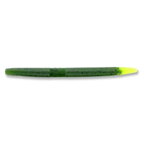 Yamamoto 5 in. Senko 194 Body & Chartreuse Tail Fishing Lure - Pack of 10