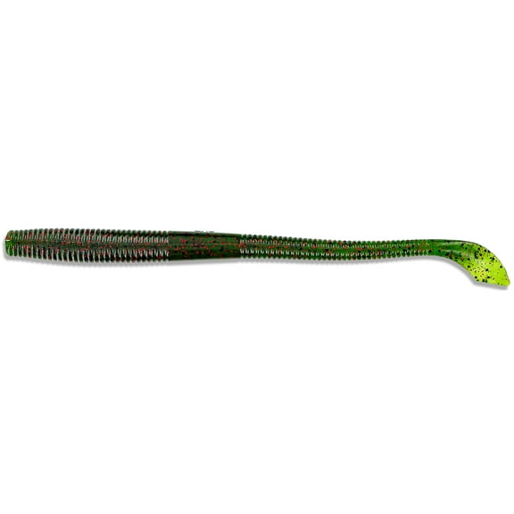 Yamamoto 7.75'' Kut Tail Worm Watermelon/Blk&Red