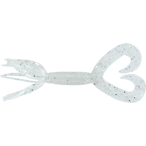 Yamamoto 5" Double Tail Hula Grub Blue Pearl/Silver Flk