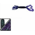 thumbnail image 1 of Yamamoto 5" Double Tail Hula Grub Purple W/Emerald Flk, 1 of 1