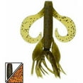 thumbnail image 1 of Yamamoto Baits Kreature Soft Bait, 7, 4in, Pumpkin Orange with Large Black & Sma, 1 of 1