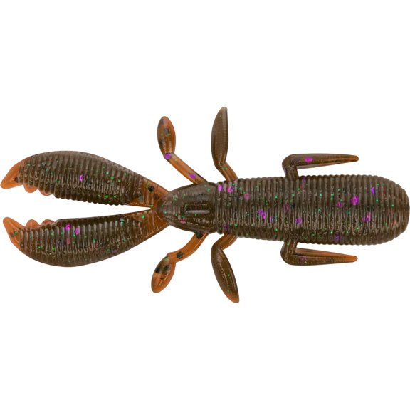 Yamamoto Covert Craw 2.5" Craw Dark Green Pumpkin Amber Laminate