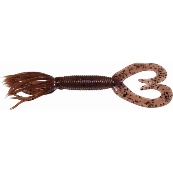 Yamamoto 5" D/Thgrub Cnamon/Blk/Prpflk - 97-10-221