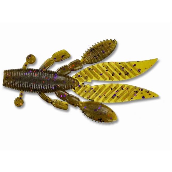 Yamamoto FH-07-330 Flappin' Hog Creature Bait 3.75" 7pk Green