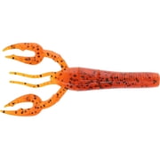 YAMAMOTO BAITS 3.75 FAT BABY CRAW / 7 PACK / FIRE CRAW
