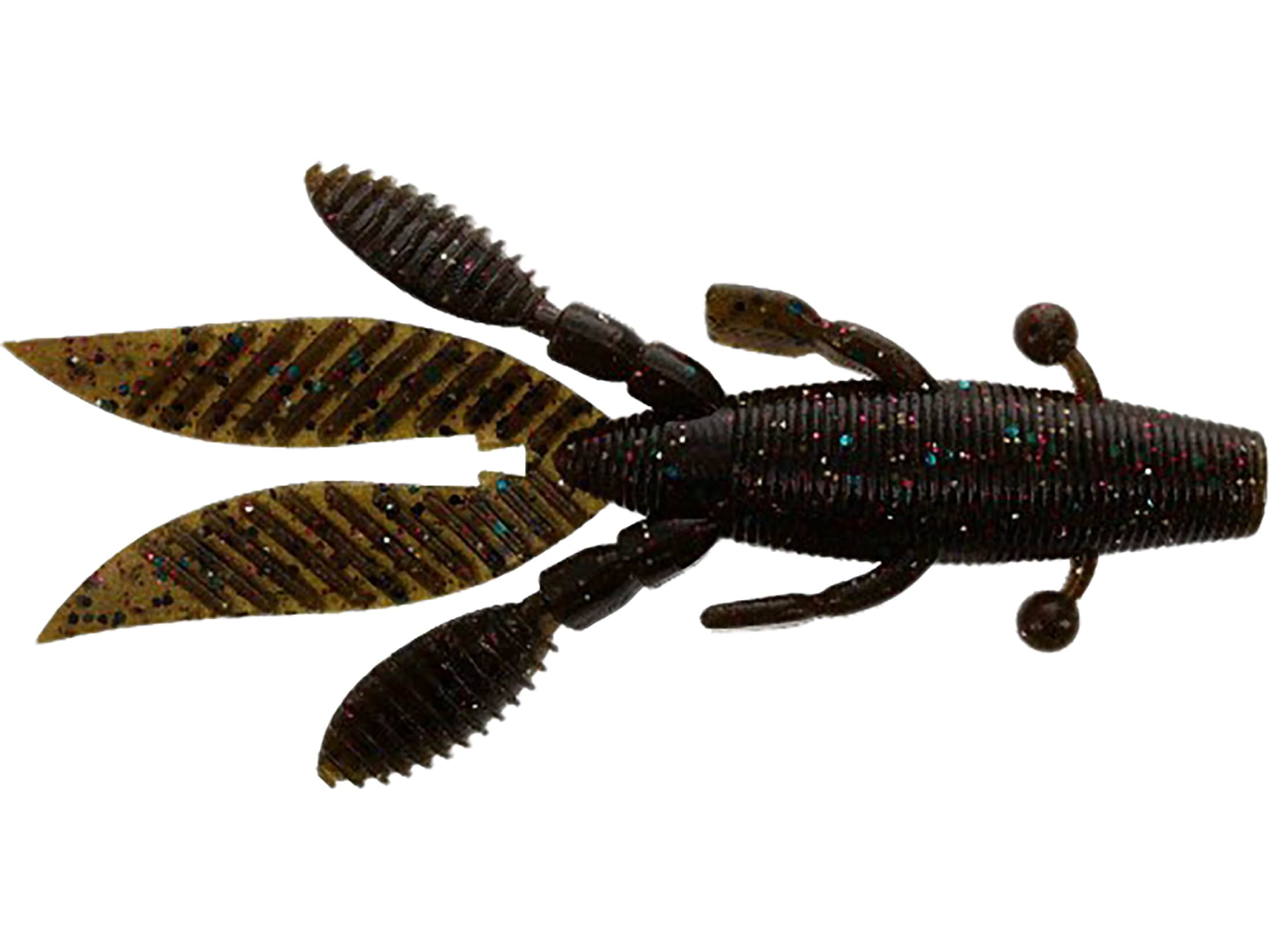 Cebo Con Vibración Para Black Bass Yamamoto Flappin' Hog 9.5 Cm, Calabaza Con Negro Grande, Verde Pesca Con Cebo Blando