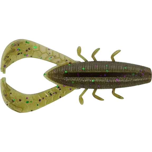 Yamamoto Nuki Bug 3.5" Creature #297 NF/Large Green Purple