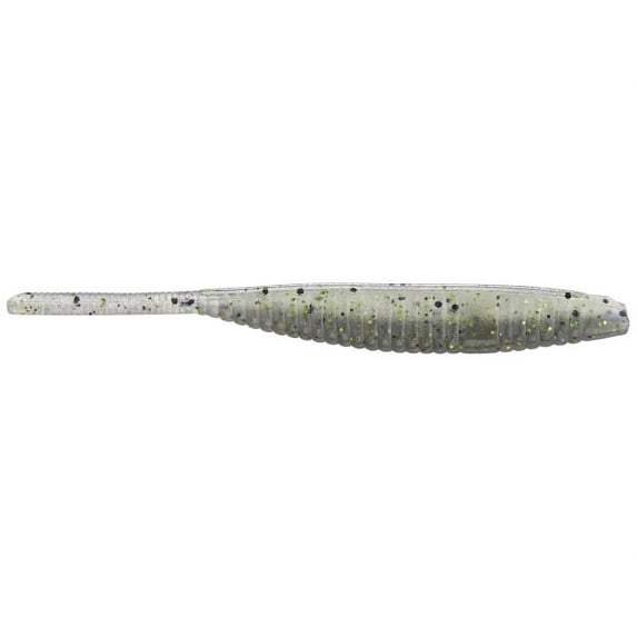 Yamamoto Shad Shape Worm 306/187 W/ Chartreuse 8pk