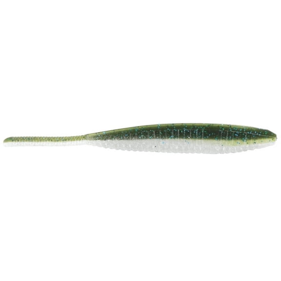 Gary Yamamoto YAM68M-08-9004 Shad Shape Worm Smallmouth magic 5in Lures (8 Pack)
