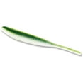 thumbnail image 1 of Yamamoto Shad Shape Worm Watermelon/White 10pk, 1 of 2