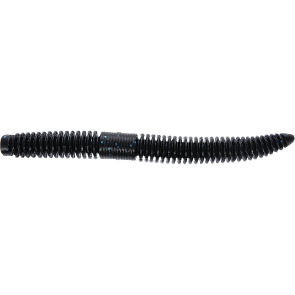 Gary Yamamoto YAM-SLINKO5.5-021 Slinko Black/Blue 5.5in Fishing Lures (7 Pack)