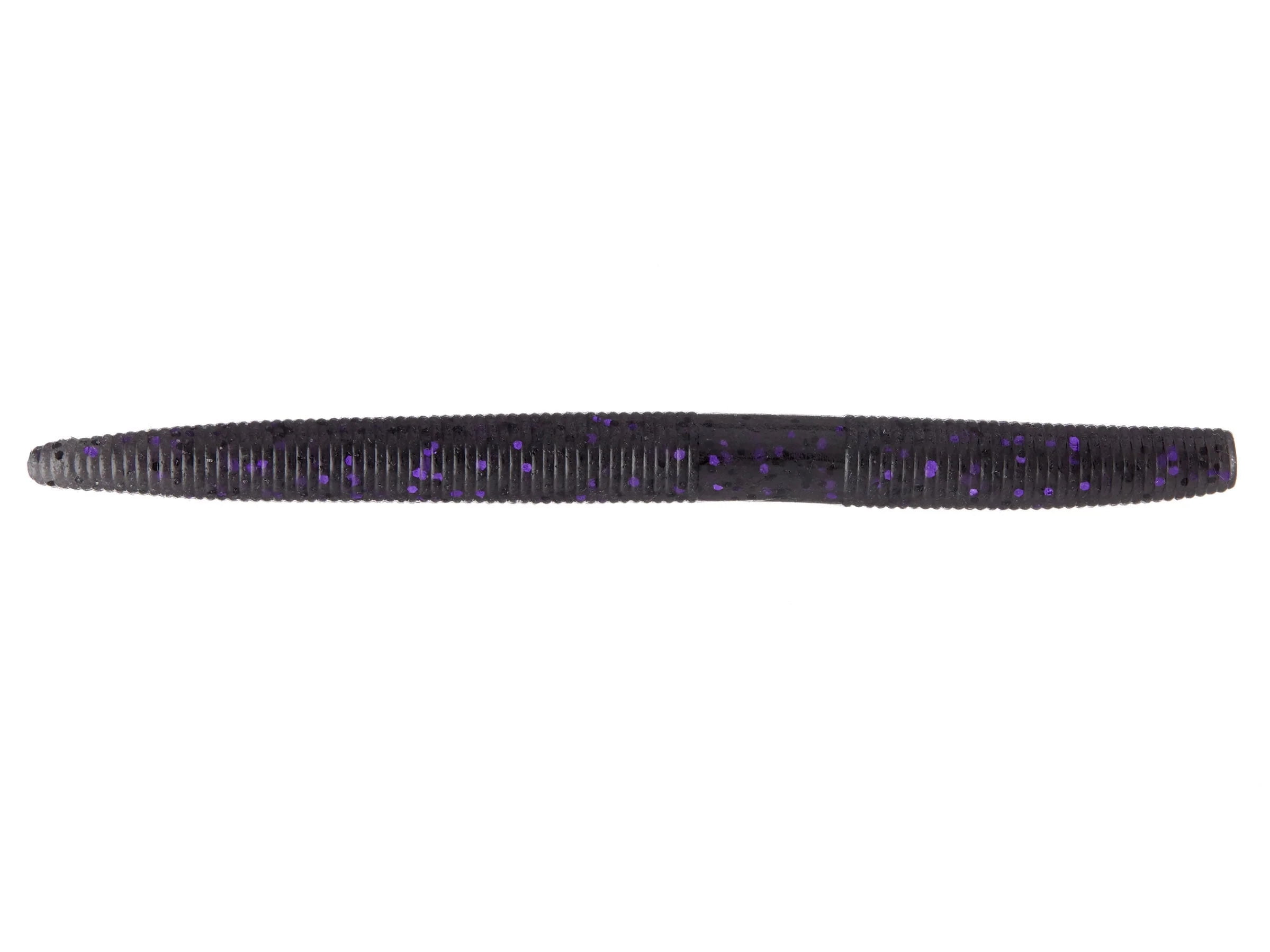 Yamamoto Soft Plastic Bait 9-10-157 5 Senko Worm Smoke Black Purple Flake