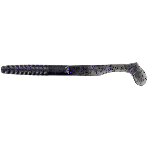 Yamamoto Swimming Senko Bait, Smoke Black Purple Flake, 5-Inch Multi-Colored