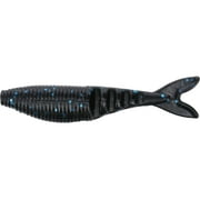Yamamoto Zako 3'' Black/Large Blue Flk 8pk